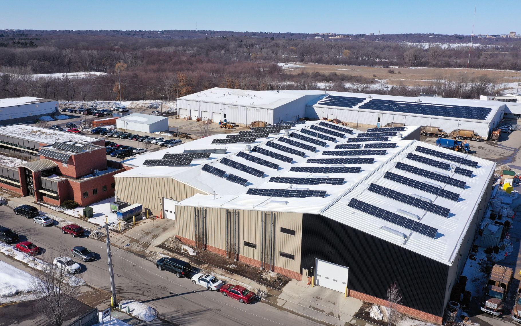 Madison solar panels
